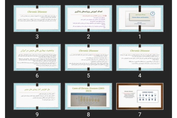 پاورپوینت Chronic Illness and Disability