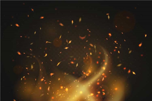 دانلود بک گراند Fire Sparks - اسمارت فایل