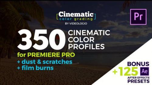 دانلود ۳۵۰ پریست رنگی پریمیر Cinematic Color Presets - اسمارت فایل