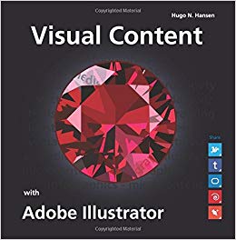 دانلود کتاب Visual Content with Adobe Illustrator