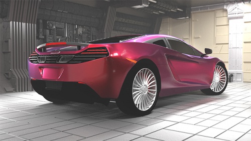 مدلینگ خودرو McLaren-MP4-12C - اسمارت فایل