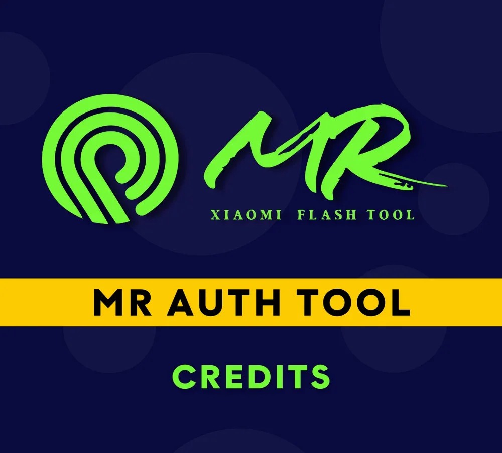 MR AUTH Tool Credits کردیت