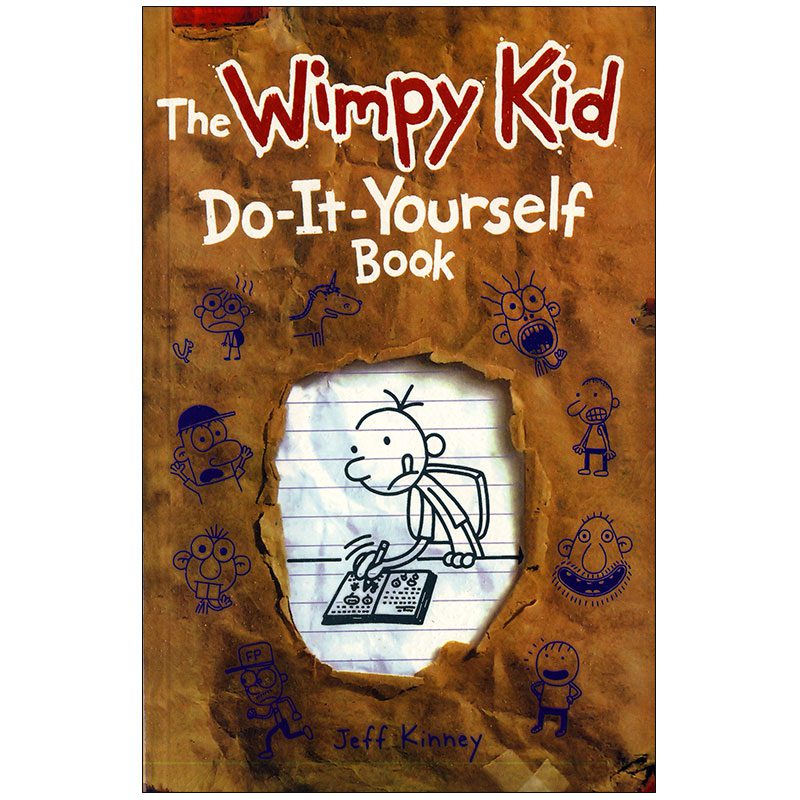 Diary of a Wimpy kid do it yourself book | انتشارات دنیای زبان | خرید کتاب زبان انگلیسی، آلمانی، فرانسه، رمان زبان اصلی ۱۴۰۵