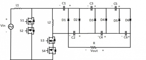 یکسو کننده AC-DC برمبنای ضرب کننده کاک کرافت-والتون - اسمارت فایل