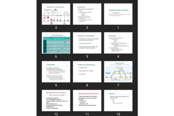 پاورپوینت Myeloproliferative disorders