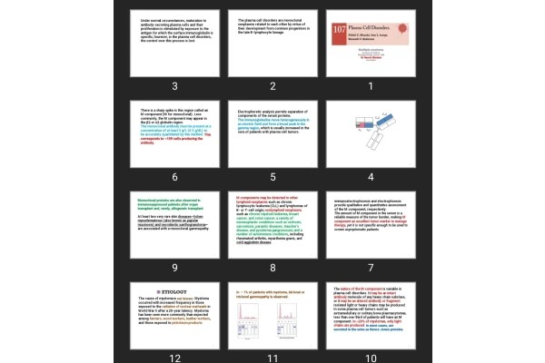 پاورپوینت myeloma pathophysiology