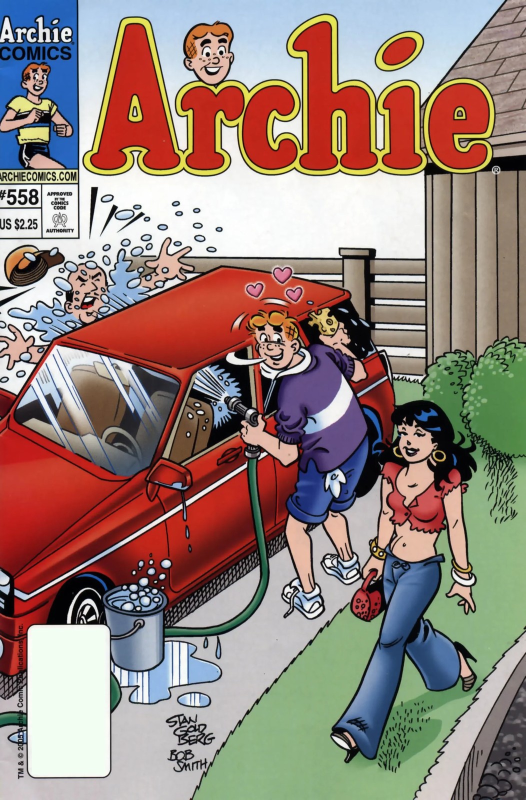 کتاب Archie Vol 1 No 558 (آرچی، جلد ۱، شماره ۵۵۸) نسخه انگلیسی PDF | استن گلدبرگ