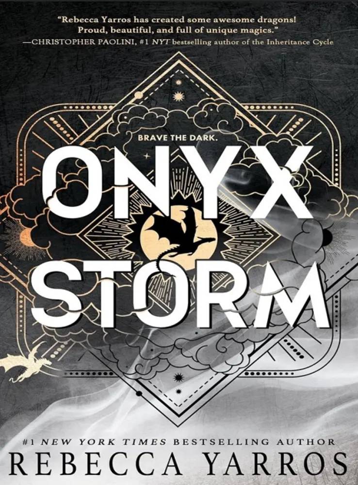 کتاب Onyx Storm (طوفان اونیکس) نسخه انگلیسی PDF