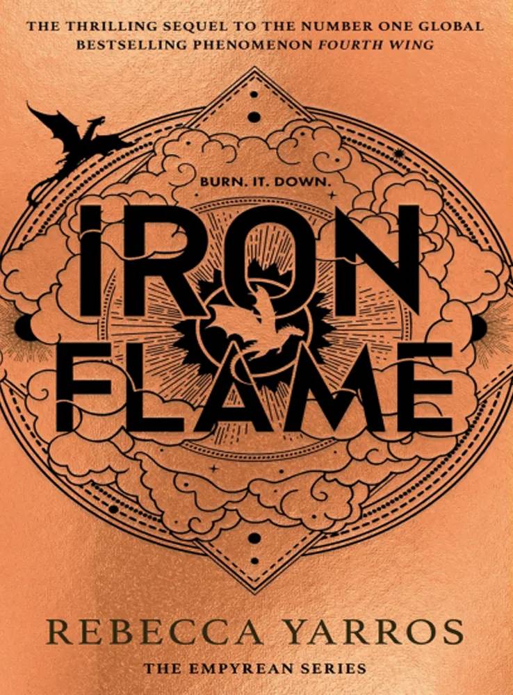 کتاب Iron Flame (شعله آهنین) نسخه انگلیسی PDF