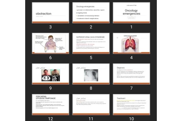 پاورپوینت Oncology emergencies