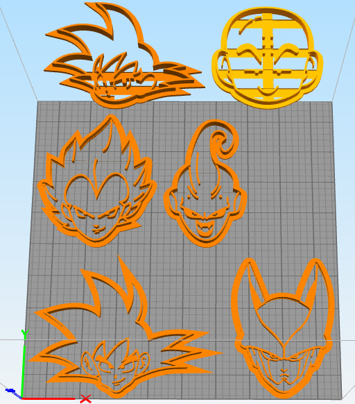 فایل فیگور STL Dragon Ball Z