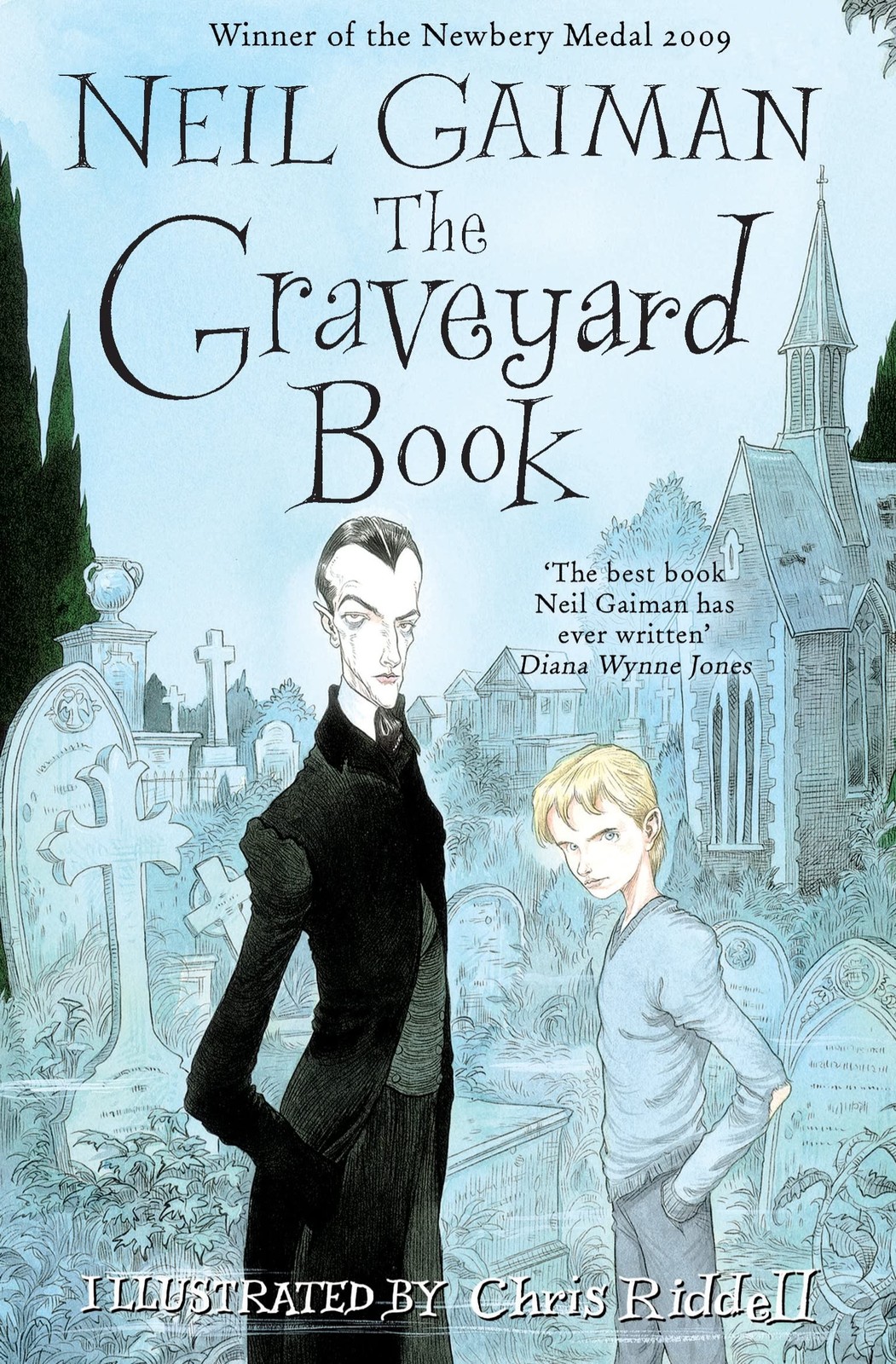 کتاب The Graveyard Book (کتاب گورستان) اثر نیل گیمن | نسخه EPUB انگلیسی