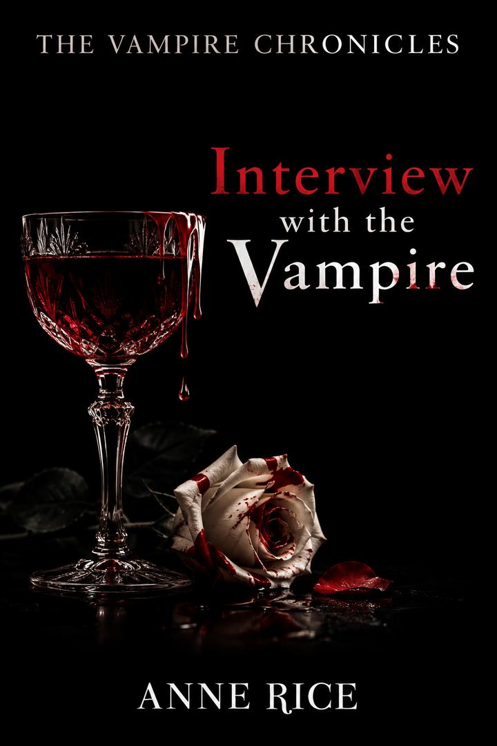 کتاب Interview with the Vampire (مصاحبه با خون‌آشام) اثر ان رایس | جلد اول مجموعه The Vampire Chronicles | نسخه EPUB انگلیسی