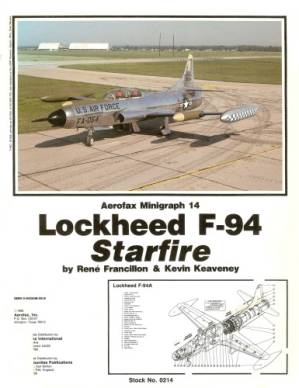 دانلود کتاب Lockheed F-94 Starfire (Aerofax 14)