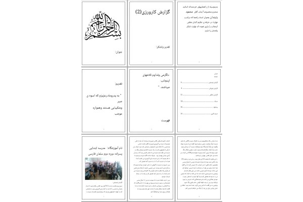 گزارش کارورزی ۲