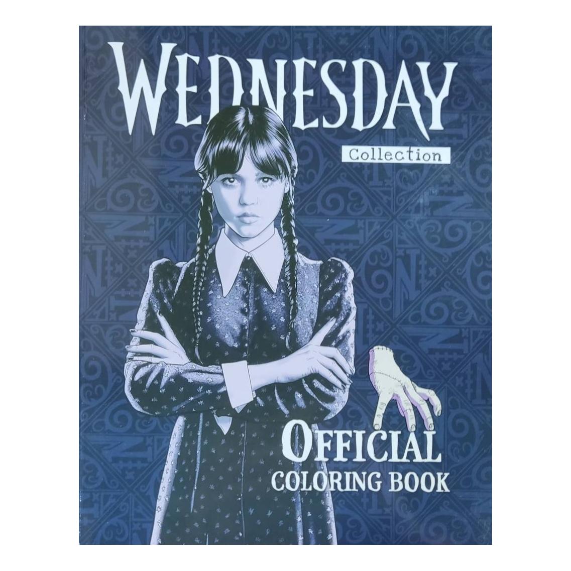 کتاب رنگ آمیزی wednesday (ونزدی) انتشارات حوض نقره