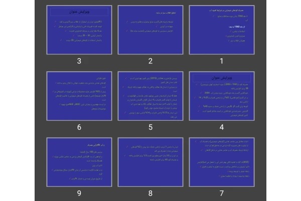 پاورپوینت مصرف کودهای شیمیایی در شرایط کمبود آب