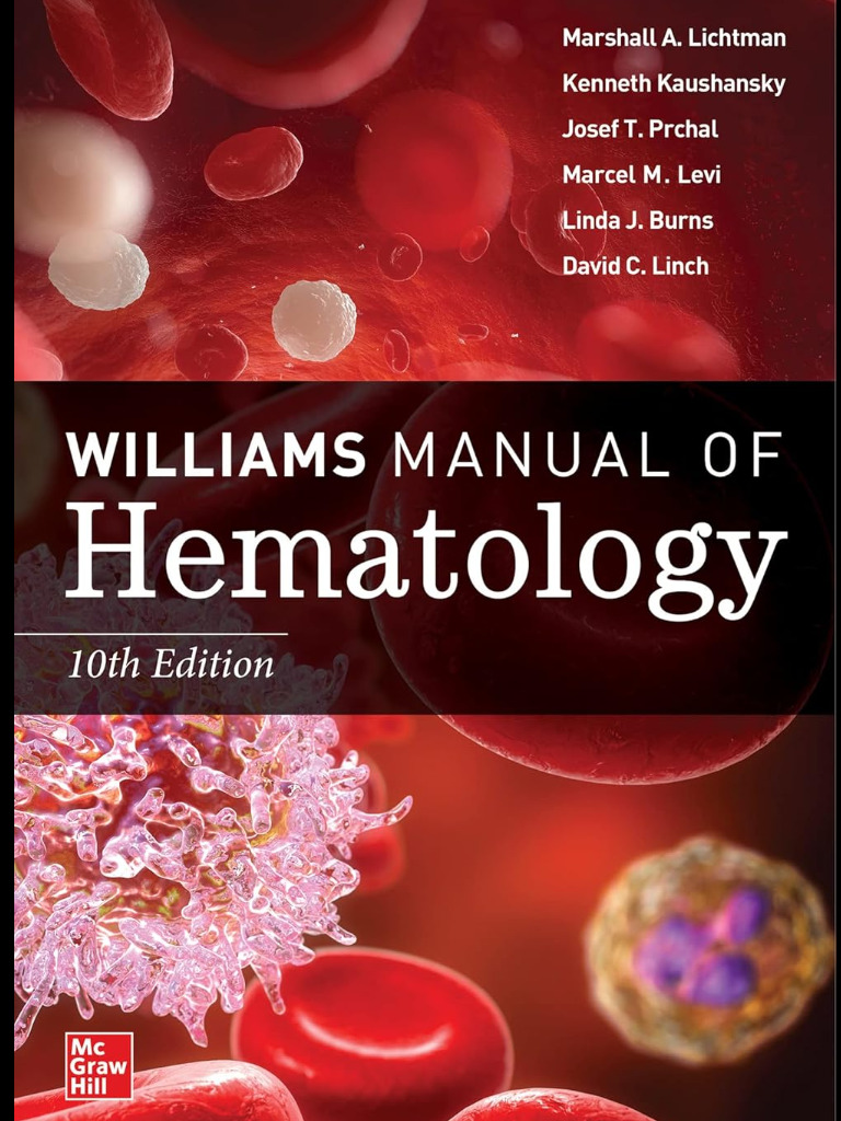 Williams Manual of Hematology 2022