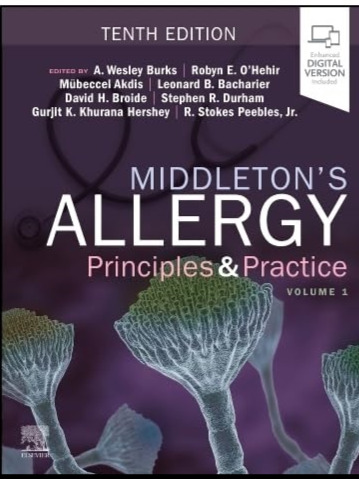 Middleton's Allergy Principles and Practice 10th 2027