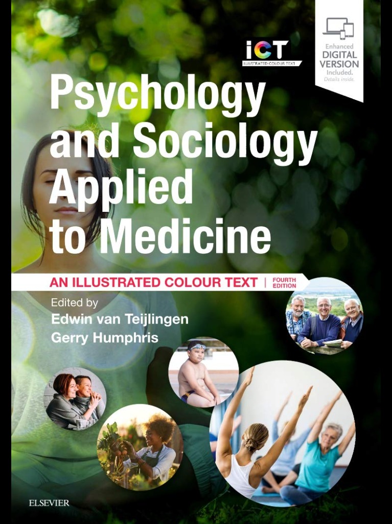 Psychology and Sociology Applied to Medicine: An Illustrated Colour 2019 4th Edition