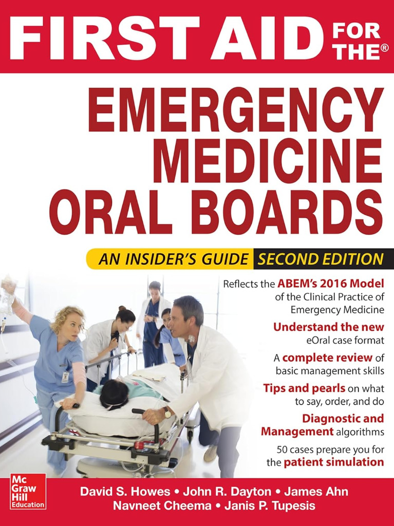 First Aid for the Emergency Medicine Oral Boards, Second Edition 2nd Edition