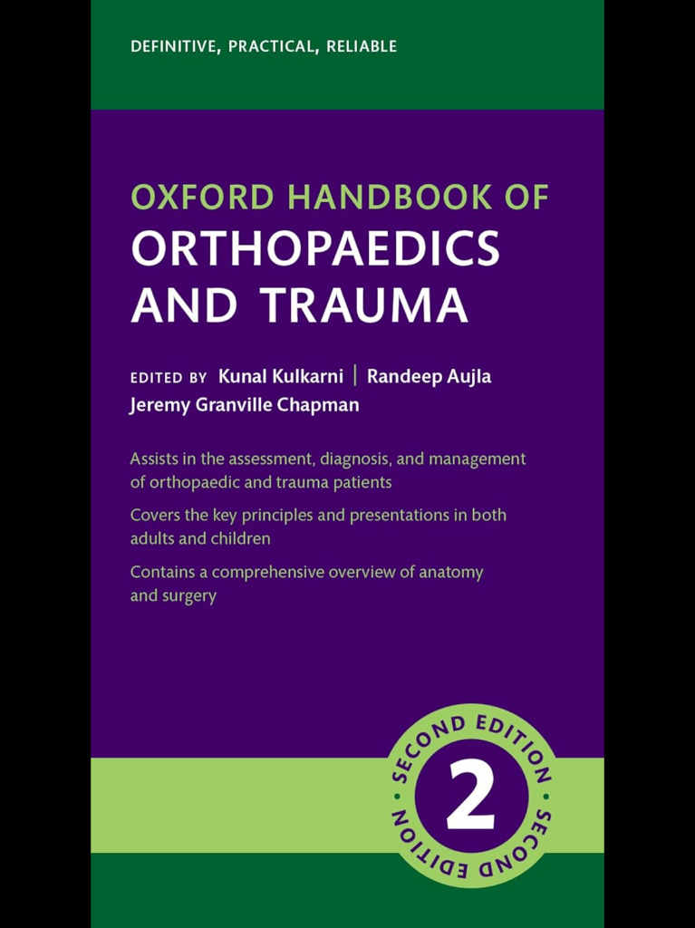 Oxford Handbook of Trauma and Orthopaedics (Oxford Medical Handbooks)2025 2nd Edition