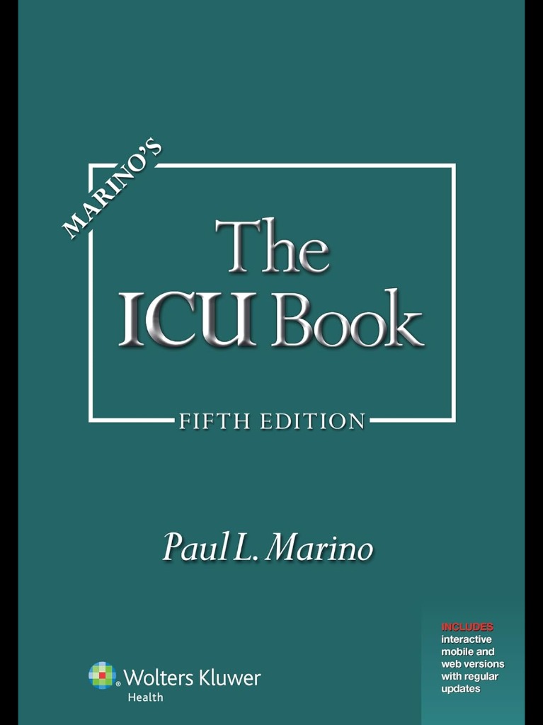 2025 Marino's The ICU Book: Fifth Edition