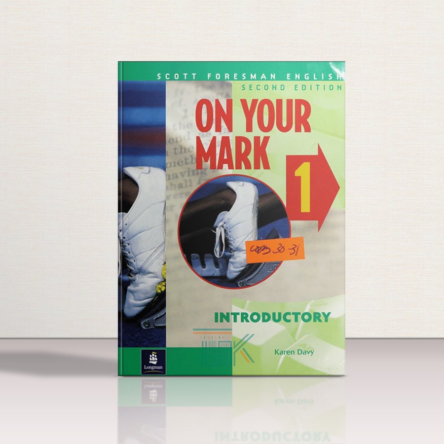 On Your Mark 1 (SB+WB+Audio) – 2nd Edition | کتاب ان یور مارک 1 ویرایش دوم
