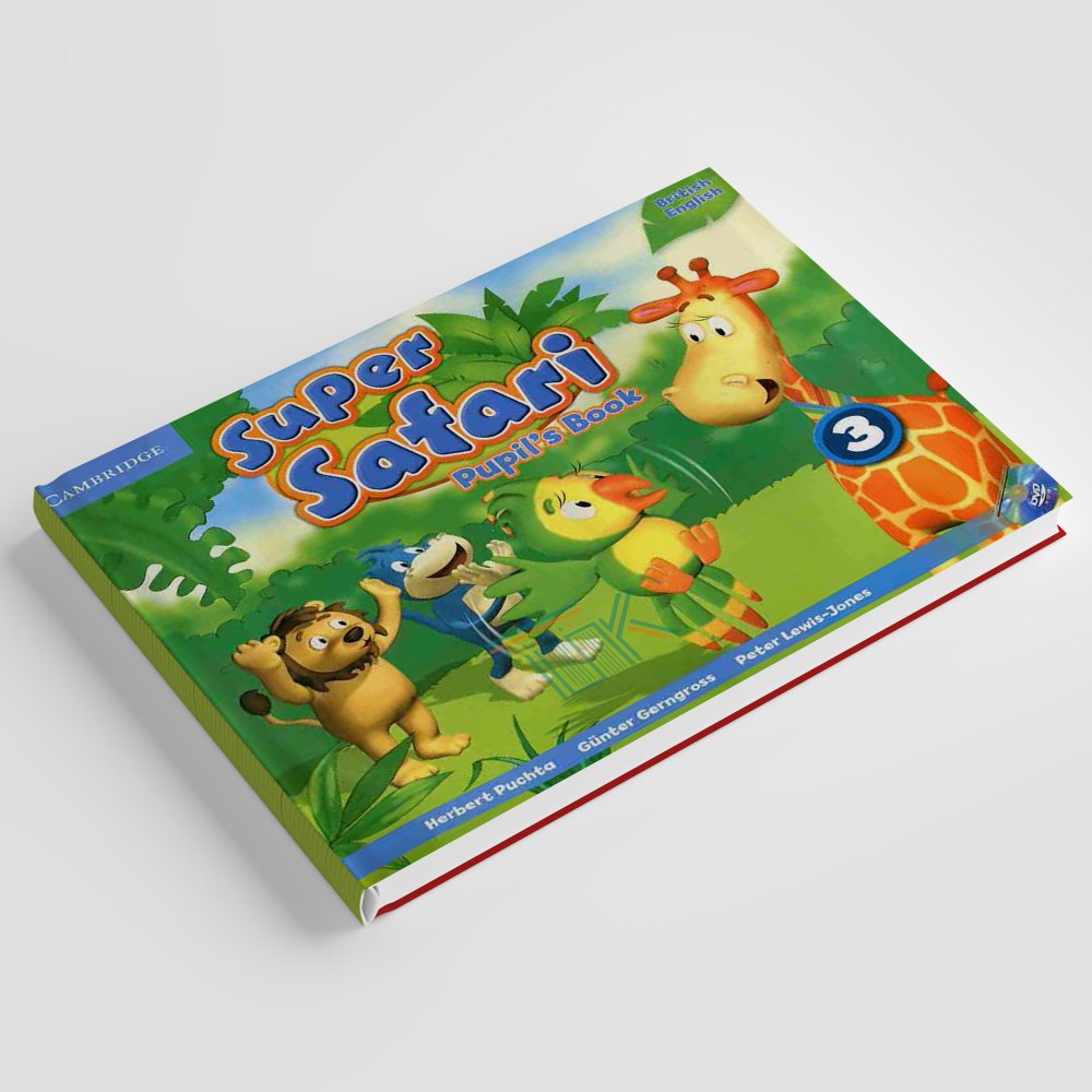 (SB+WB+Audio) American Super Safari 3 | کتاب امریکن سوپر سافاری 3