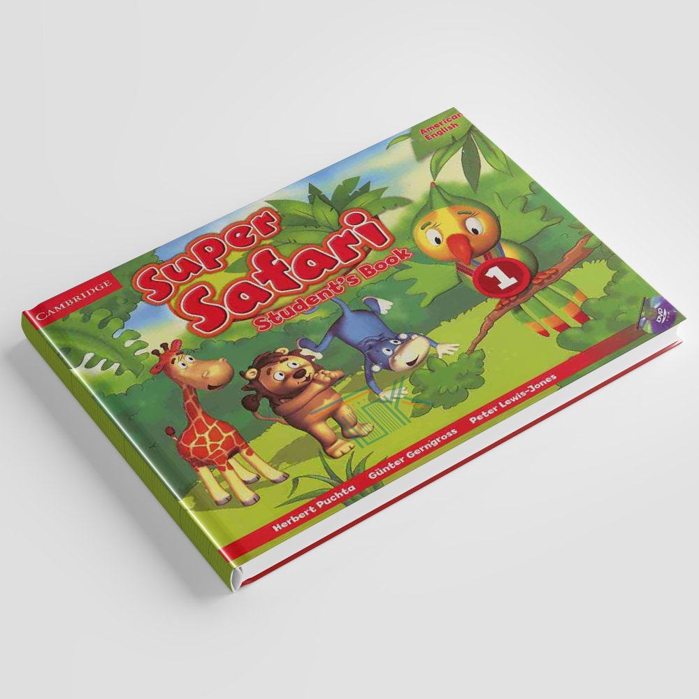 (SB+WB+Audio) American Super Safari 1 | کتاب امریکن سوپر سافاری 1