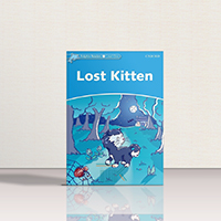 Dolphin Readers 1 Lost Kitten | کتاب داستان زبان اصلی دلفین ریدرز 1 بچه گربه گمشده