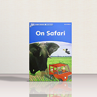 Dolphin Readers 1 On Safari | کتاب داستان زبان اصلی دلفین ریدرز 1 در سفر