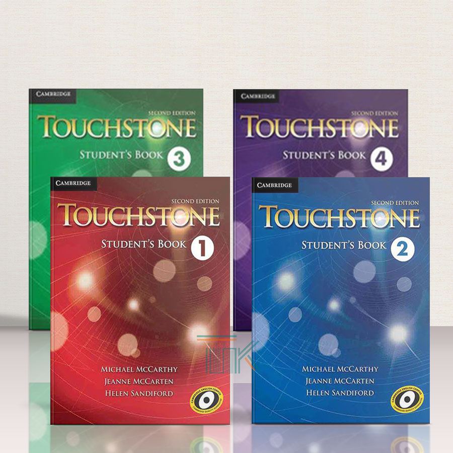 پک 4 جلدی کتاب تاچ استون ویرایش دوم سایز بزرگ (رحلی) | Touchstone 2nd Edition Pack
