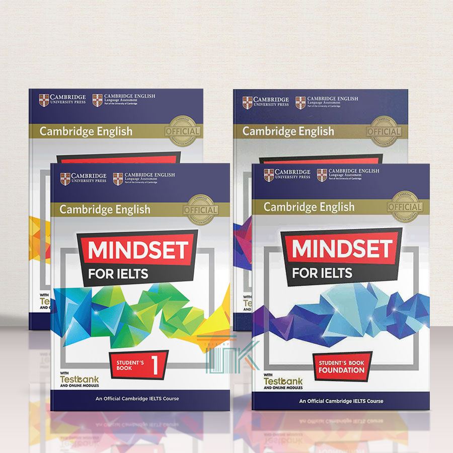 پک 4 جلدی کتاب مایندست فور آیلتس | Mindset For IELTS Pack