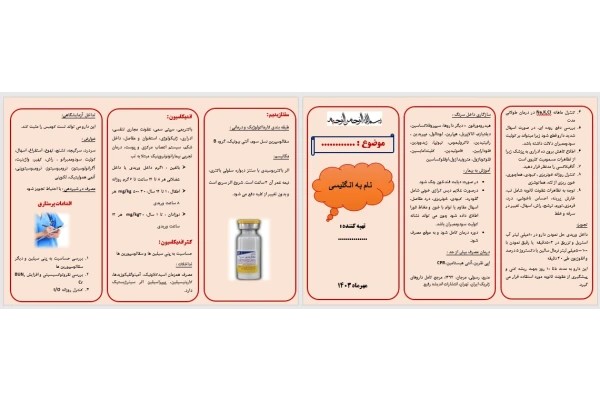 پمفلت دارو