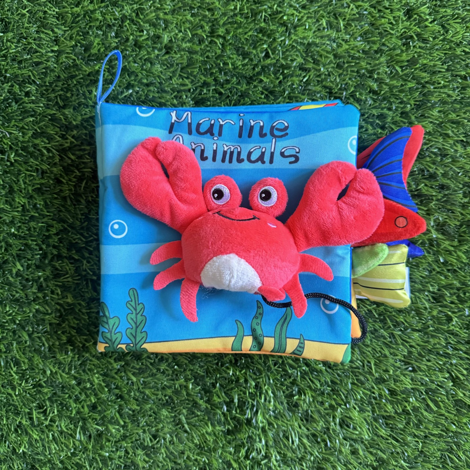 کتاب پارچه ای خرچنگ