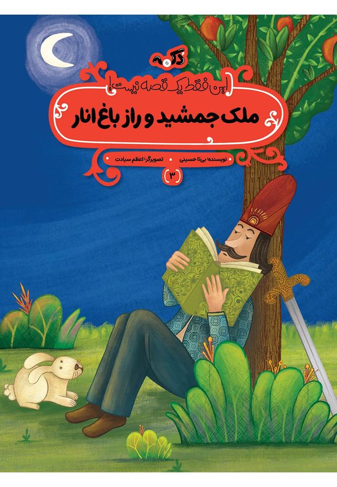 کتاب ملک جمشید و راز باغ انار