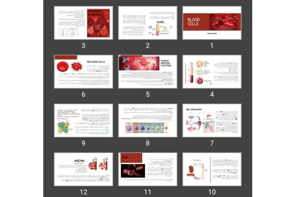 پاورپوینت BLOOD CELLS