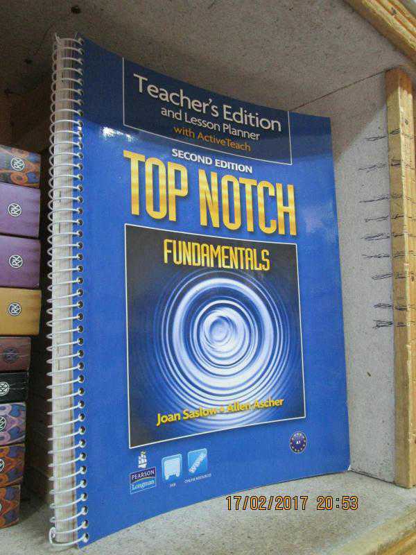 TOP NOTCH FUNDAMENTALS TEACHER'S EDITION AND LESSON PLANNER WITH ACTIVE TEACH