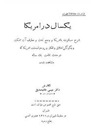 یکسال در آمریکا