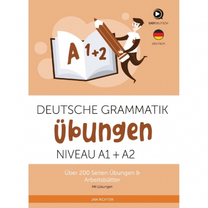 کتاب Deutsche Grammatik Übungen A1 A2 | تمرین گرامر آلمانی