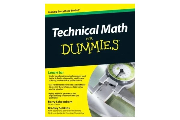 Technical Math For Dummies (For Dummies (Math &amp; Science))-کتاب انگلیسی