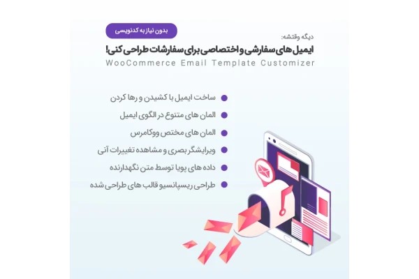 افزونه سفارشی سازی ایمیل های ووکامرس