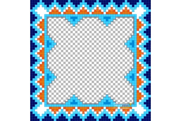 png کادر.قاب و حاشیه مربعی 157