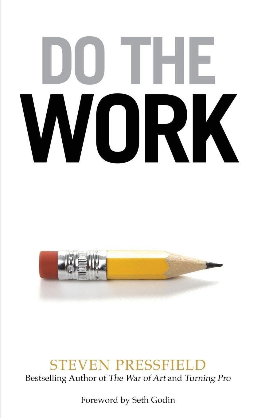 کتاب Do the Work (انجامش بده) نسخه انگلیسی PDF | استیون پرسفیلد