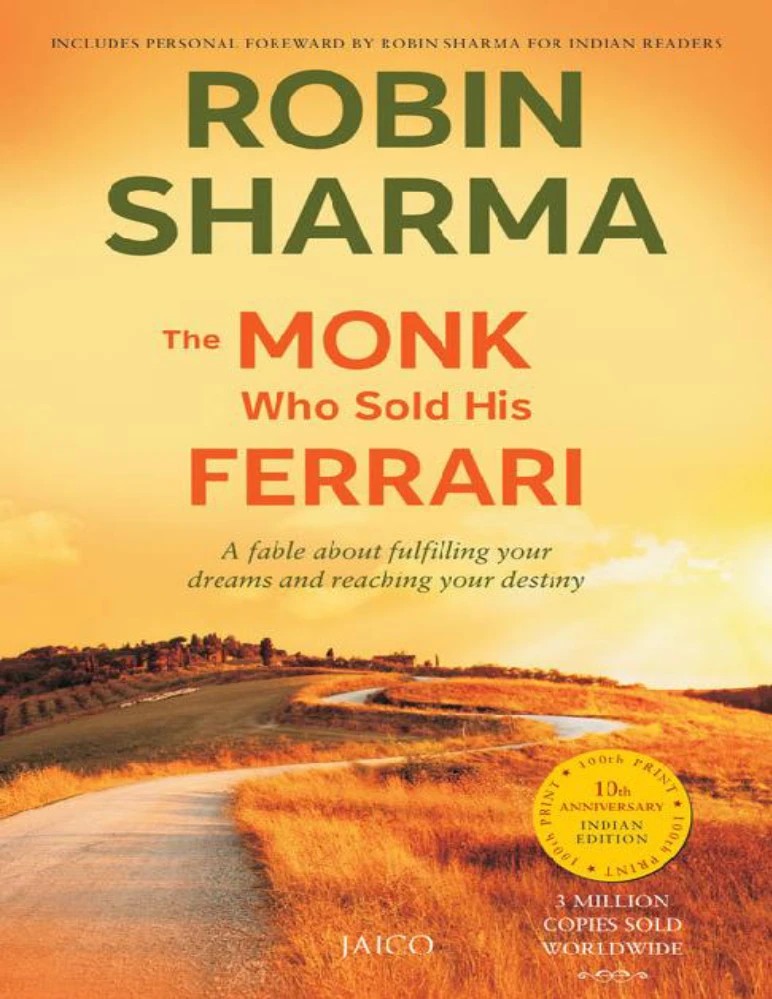 کتاب The Monk Who Sold His Ferrari (راهبی که فراری خود را فروخت) نسخه انگلیسی PDF | Robin Sharma