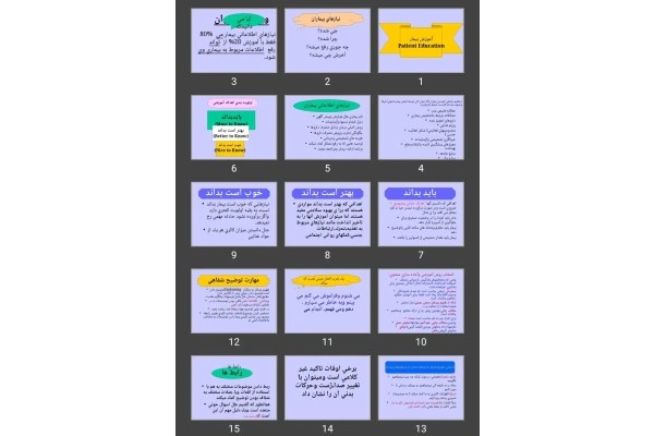 پاورپوینت آموزش بيمار