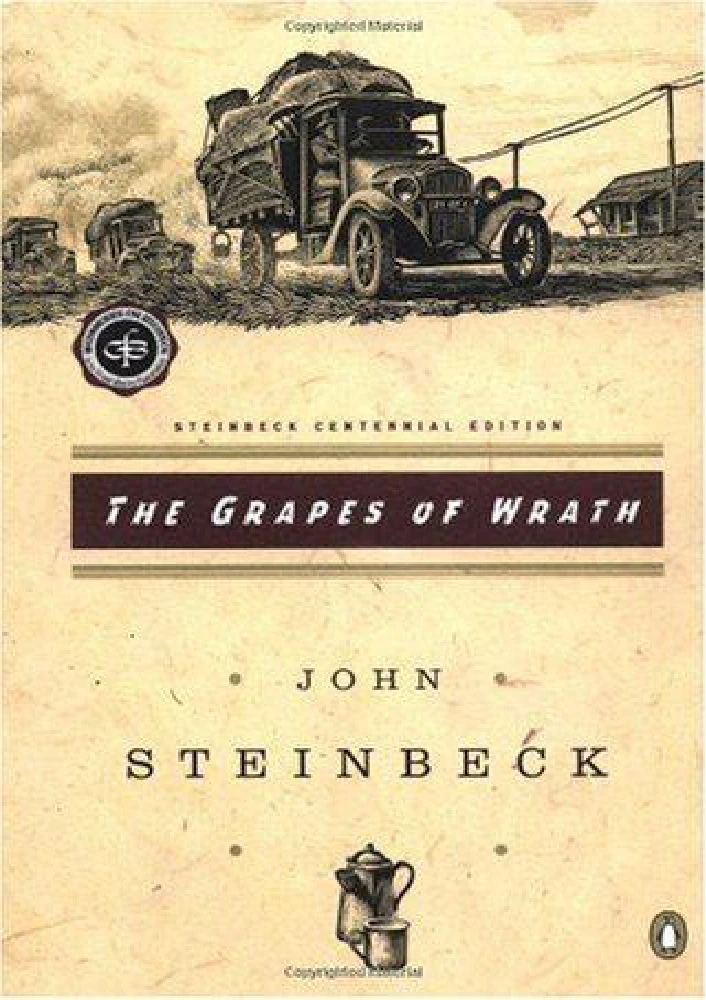 کتاب The Grapes of Wrath (خوشه‌های خشم) نسخه انگلیسی PDF | John Steinbeck