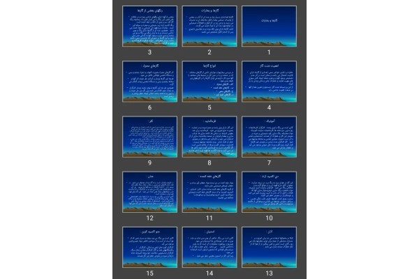 پاورپوینت گازها و بخارات