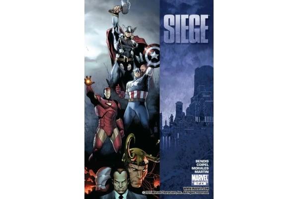 کمیک بوک Siege 2010 / Avengers / اورجینال ۴ قسمت